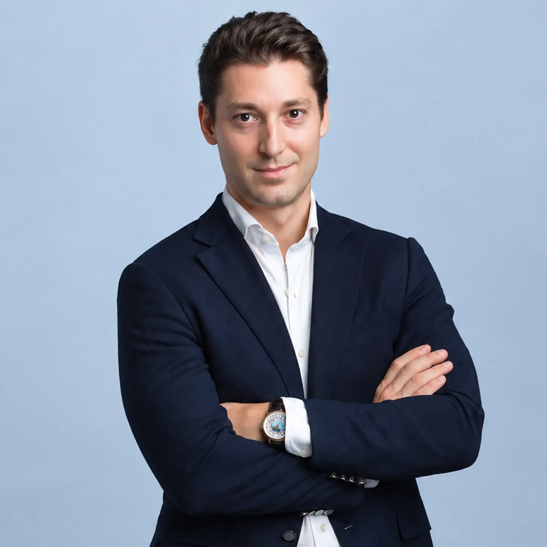 Portrait of QAF co-founder Alexander Frederiksen